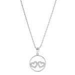 collier coeur argent 