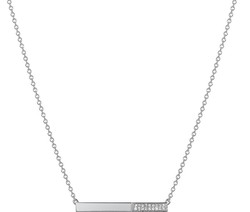 Collier argent rhodi et oxydes