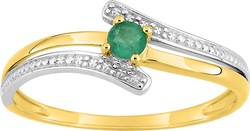 Bague or jaune 9 carats
