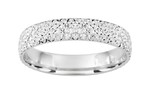 Alliance or blanc 9 carats