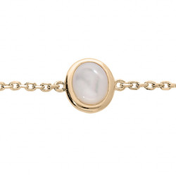 BRACELET PLAQU OR NACRE VRITABLE