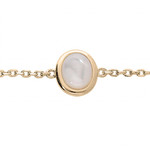 BRACELET PLAQU OR NACRE VRITABLE