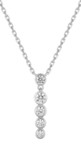 Collier argent rhodi oxydes