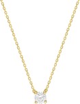 Collier diamant or jaune 18 carats