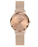 Montre Femme MULTIPLES Cadran Dor rose Bracelet Acier milan