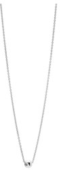 Collier boule argent rodhi 42cm