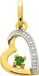 Pendentif Emeraude  &amp; Diamant 397155.E3