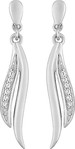 Boucles d&#039;oreilles oxydes pendantes argent rhodi