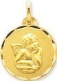 MEDAILLE OR JAUNE 18 K ANGE 20714 ROBBEZ MASSON