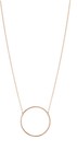 Collier plaqu or cercle 