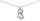 Collier argent coeur