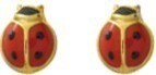 BOUCLE OREILLE  coccinelle