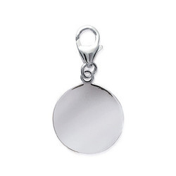 Pendentif argent rhodi