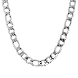 COLLIER ACIER 1+3 9MM 55CM