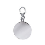 Pendentif argent rhodi  