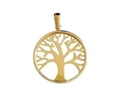 Pendentif Arbre de vie Or jaune 9 carats