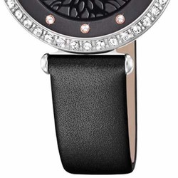 Montre Lotus 18707/3, Arbre de vie, Bracelet cuir noir