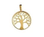 Pendentif Arbre de vie Or jaune 9 carats