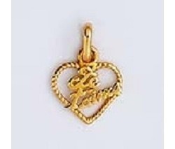 Pendentif Or jaune 18 carats