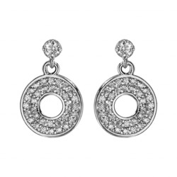 boucles d'oreilles argent