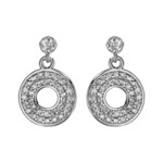 boucles d&#039;oreilles argent