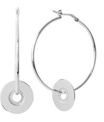 BOUCLES D 'OREILLES CREOLES ARGENT  