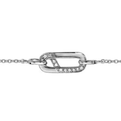 Bracelet  argent rhodi