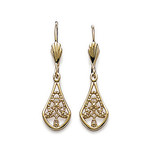 Boucles d&#039;oreilles plaqu or 