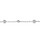 BRACELET ARGENT RHODI� 4 OXYDES BLANCS SERTIS ET BOULES