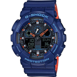 Montre, Homme, Double affichage, G-shock, Bleu