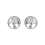 Boucles d&#039;oreilles argent arbre de vie