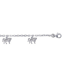 Bracelet pampille cheval