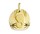 medaille Vierge R1422 Or jaune 18 carats lucas lucor