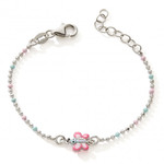 bracelet argent papillon