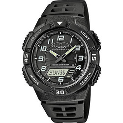 Montre, Homme, Solaire, Casio, chrono, alarme