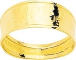 Bague tout or jaune 9 carats