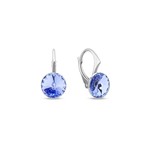 Boucles d&#039;Oreilles Firefly Small argent rhodi cristal