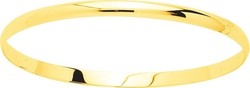 Bracelet jonc or jaune 9 carats