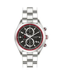 Montre homme Lee-Cooper, Damon acier ronde multifonctions