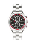 Montre homme Lee-Cooper, Damon acier ronde multifonctions 