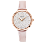 montre femme Eolia cuir rose