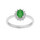 BAGUE ARGENT RHODIE SAPHIR VRITABLE CONTOUR TOPAZES BLANC